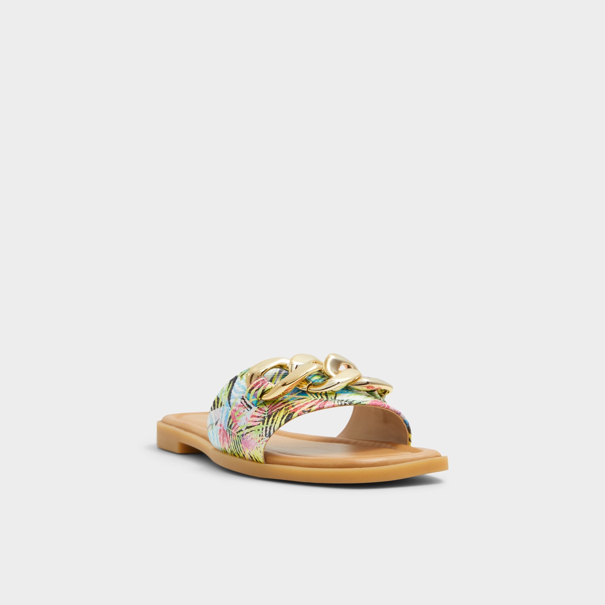 ALDO Ezie claquettes raphia plates plage