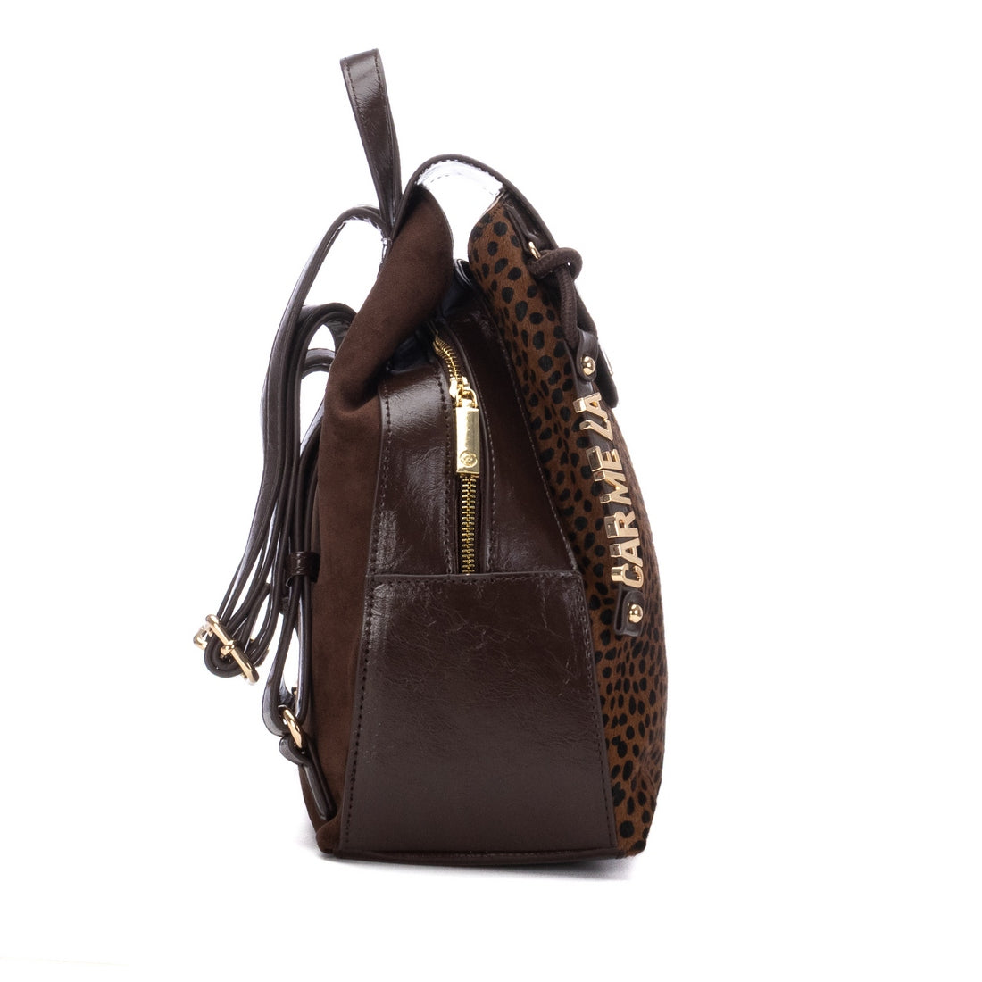 Carmela 18625101 sac à dos marron imprimé animal