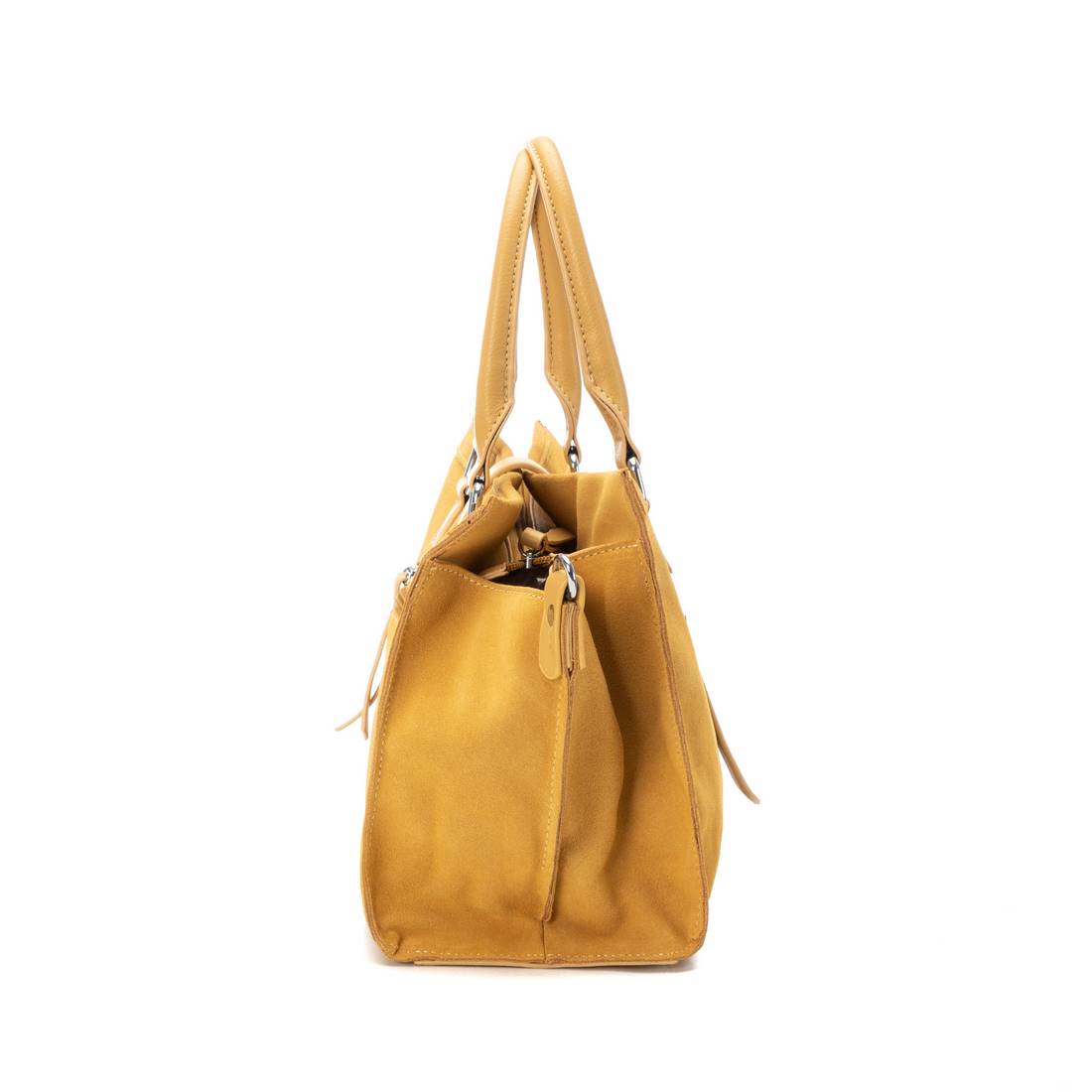 Carmela 18604604 sac cuir jaune bandoulière