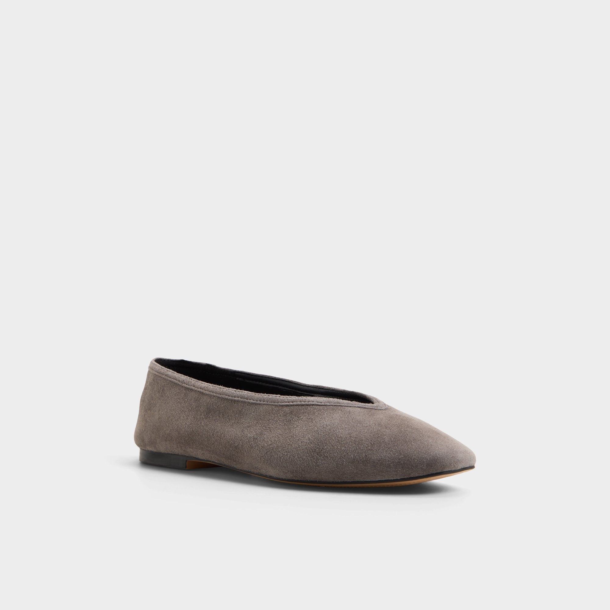 ALDO Ayrah ballerines cuir gris suède