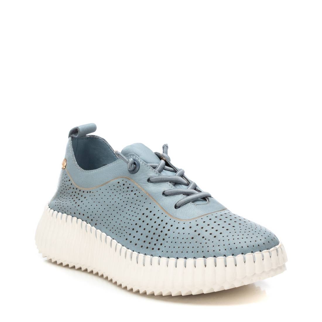 Carmela 16236902 basket femme bleu cuir
