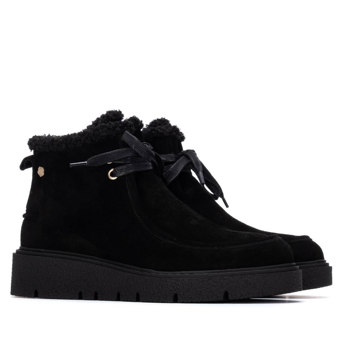 Carmela 16267001 bottines femme noir fourrées