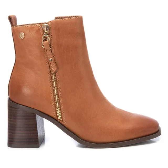 Carmela 16092902 bottine cuir marron talon 7 cm
