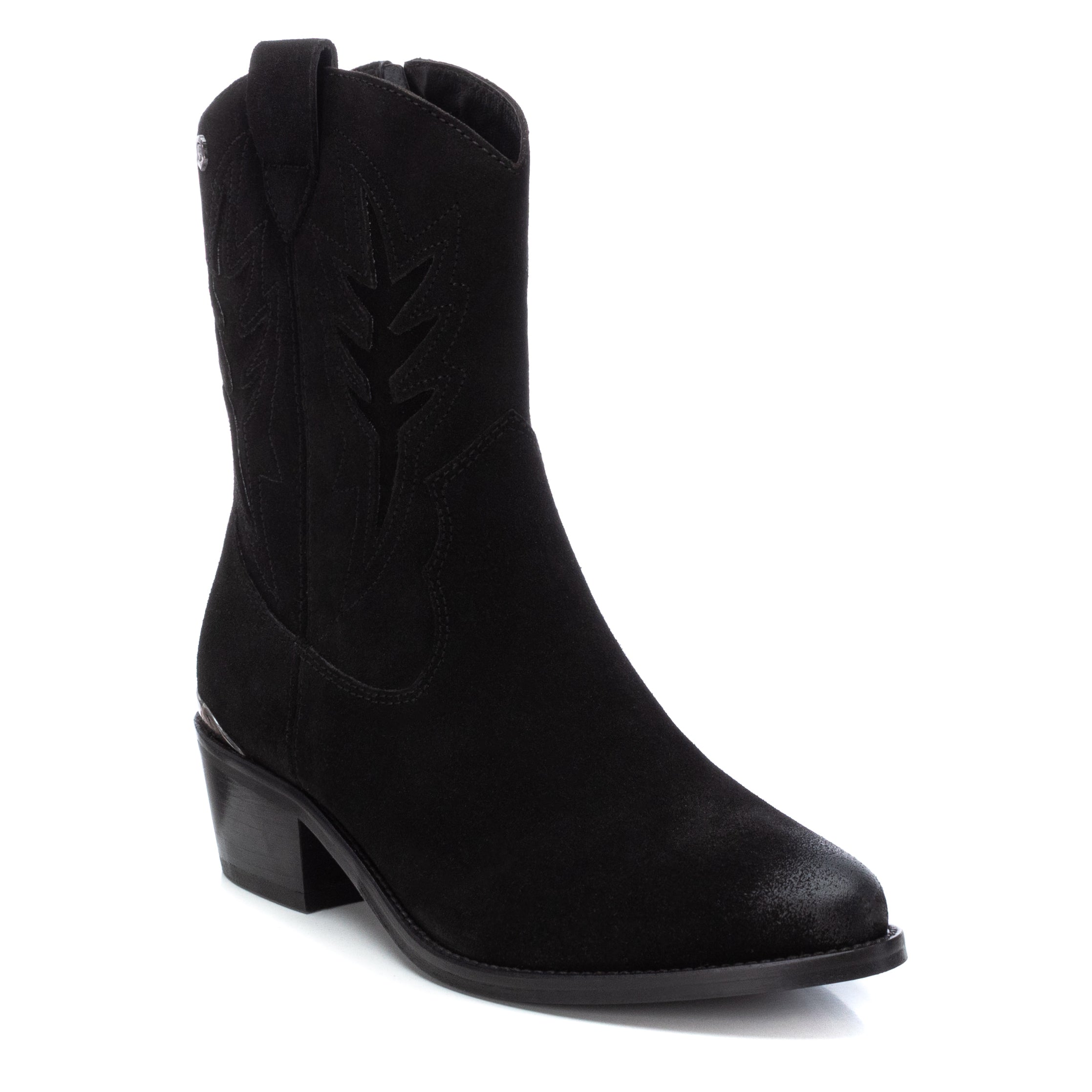 Carmela 16010501 bottines femme noir talon 5 cm