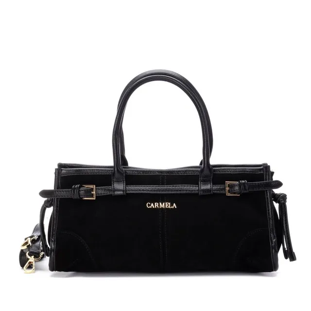 Carmela 18617003 Sac Femme Noir Cuir