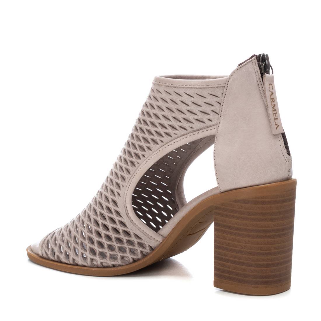 Carmela 16064603 sandales cuir blanc talon 9 cm