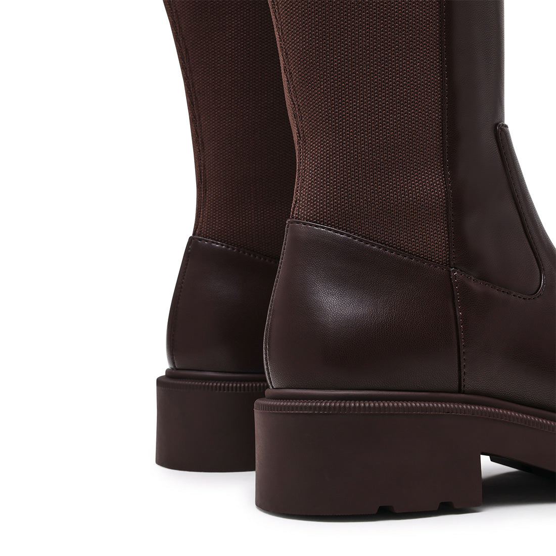Steve Madden Axel bottes marron chocolat talon 4 cm