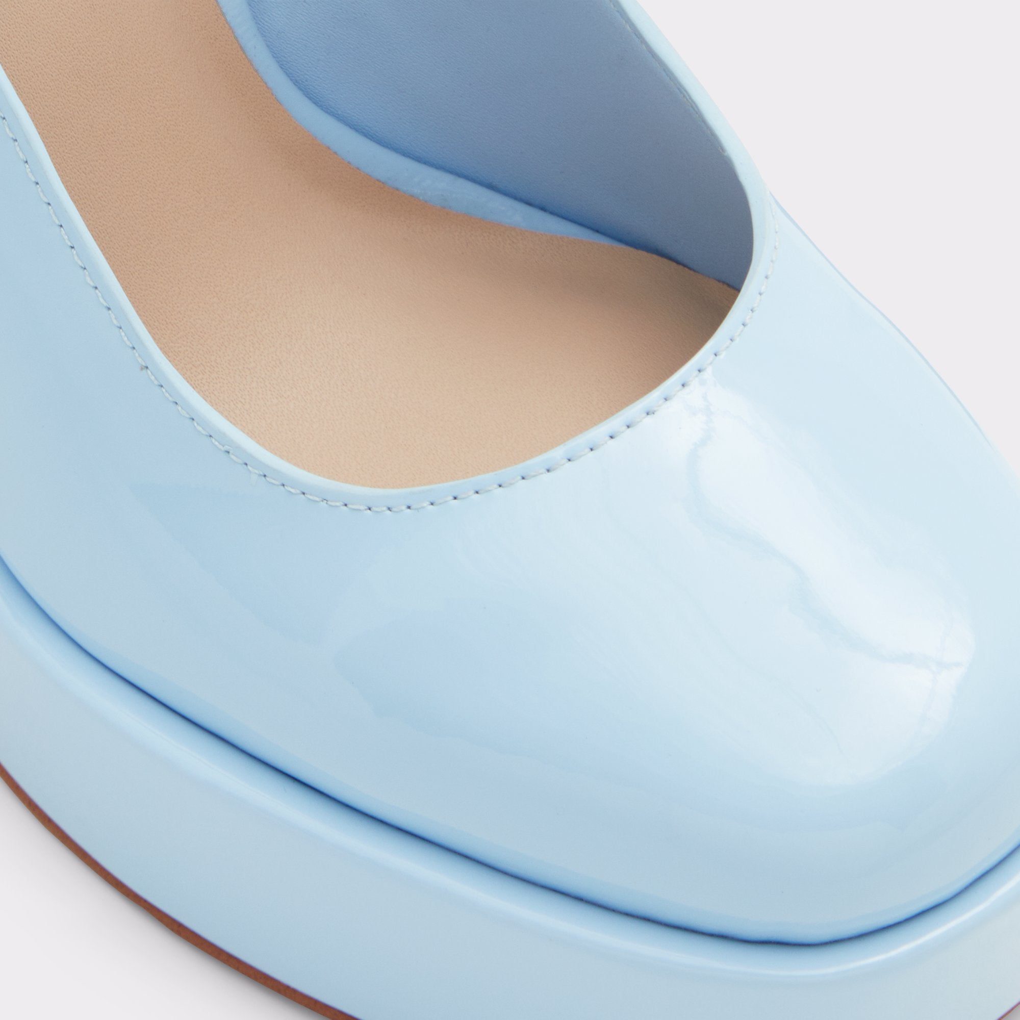 ALDO Anjie sneakers Mary Jane compensées bleues