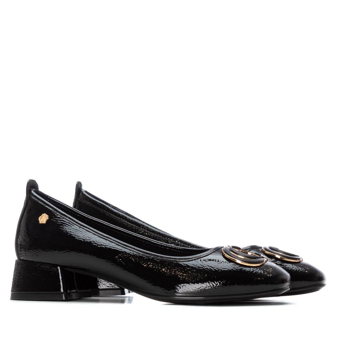 Carmela 16254003 ballerine femme noir verni