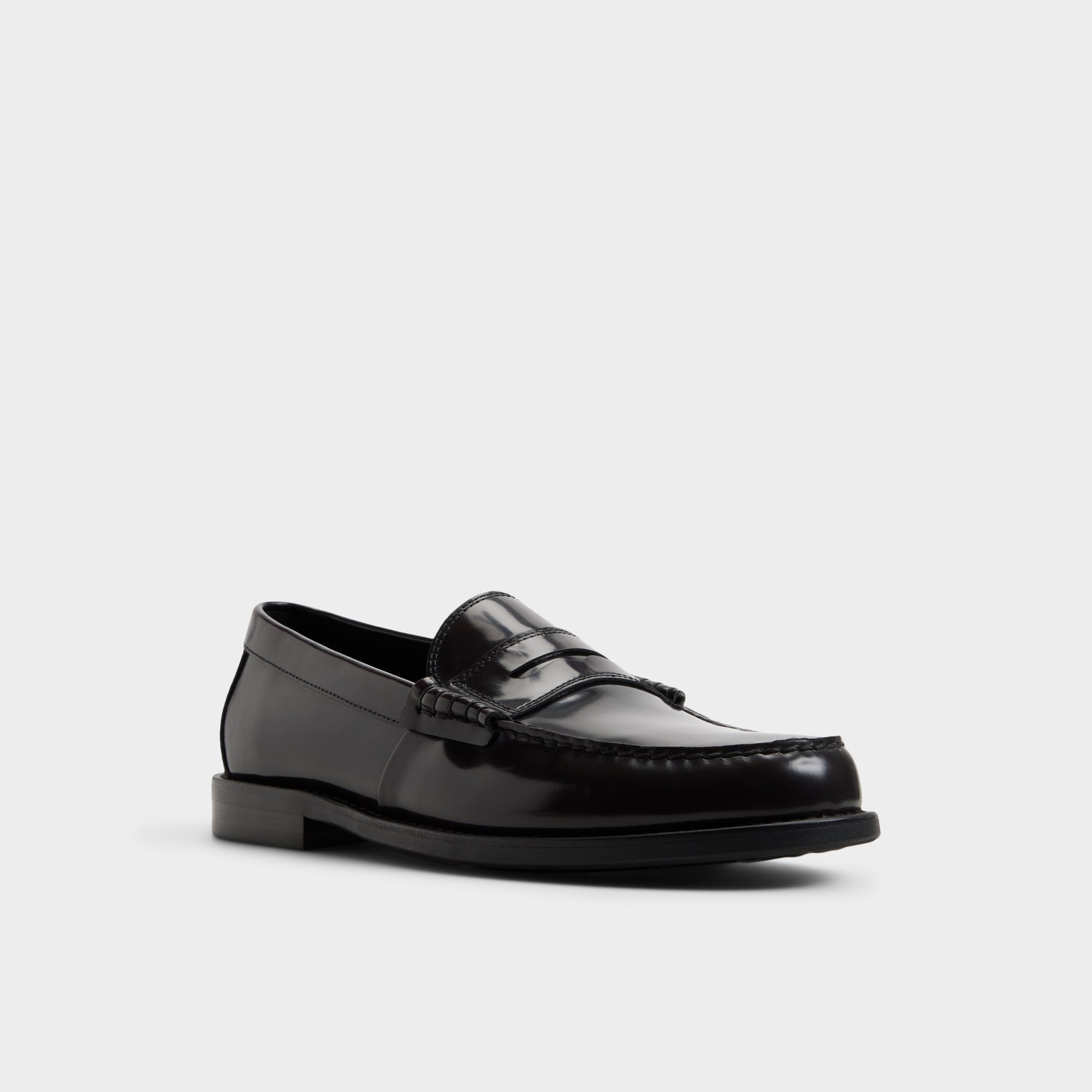 ALDO Emil mocassins homme bordeaux cuir véritable