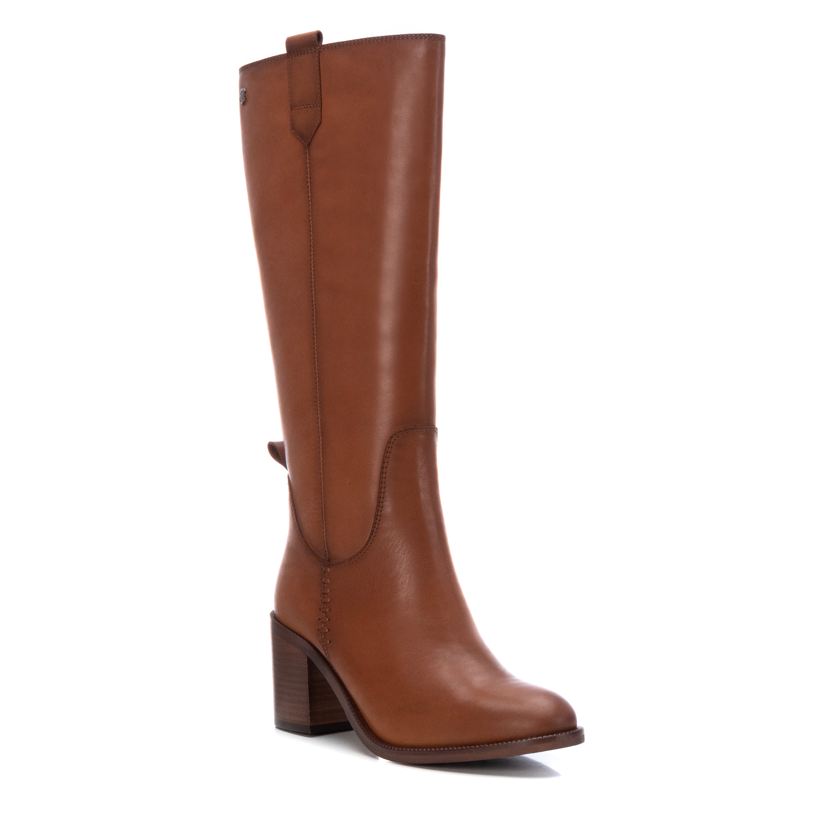Carmela 16005702 botte femme marron cuir talon