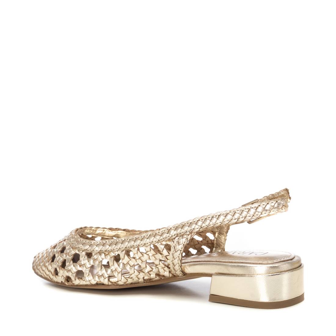 Carmela 16218306 ballerines cuir doré à bride