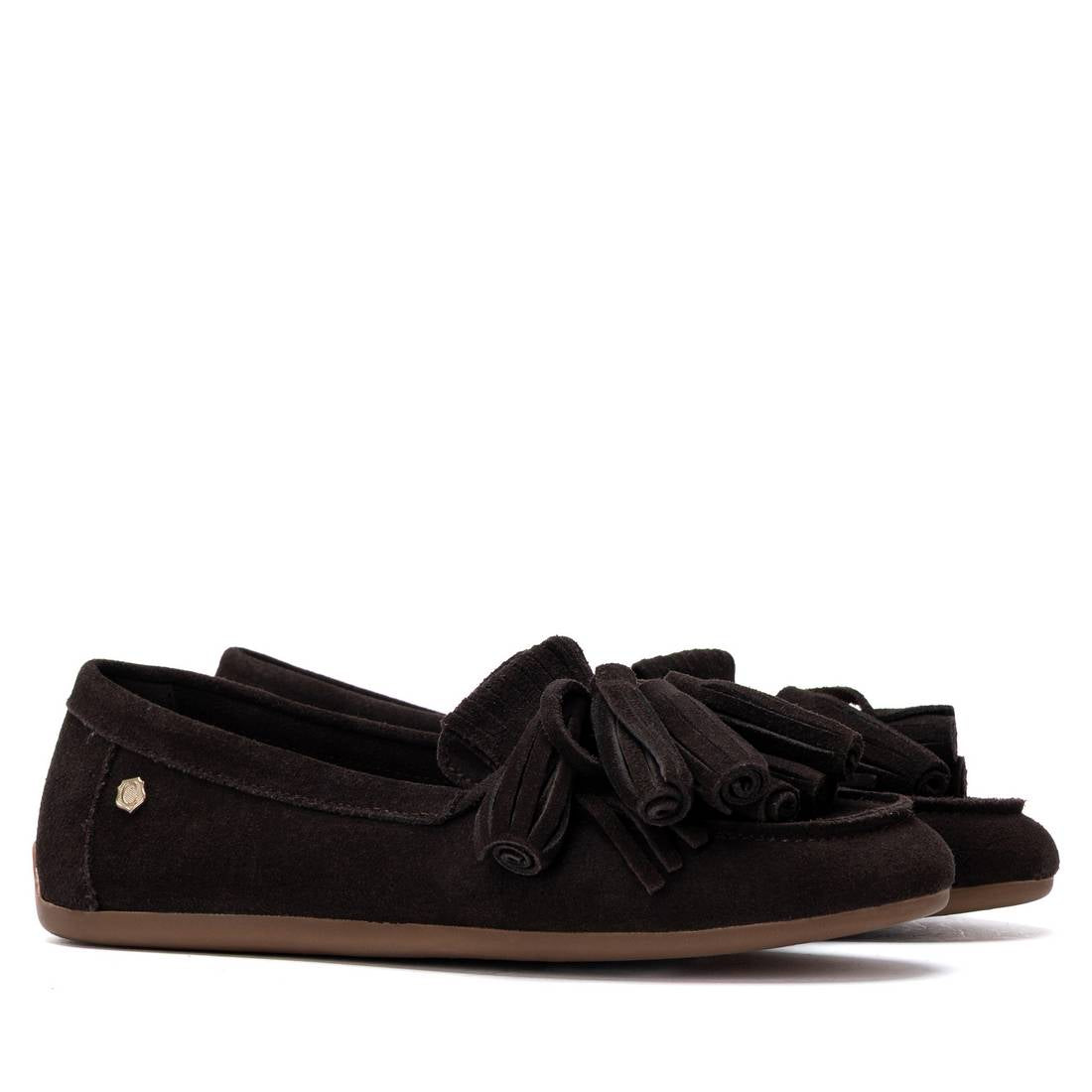 Carmela 16414601 mocassins femme marron cuir