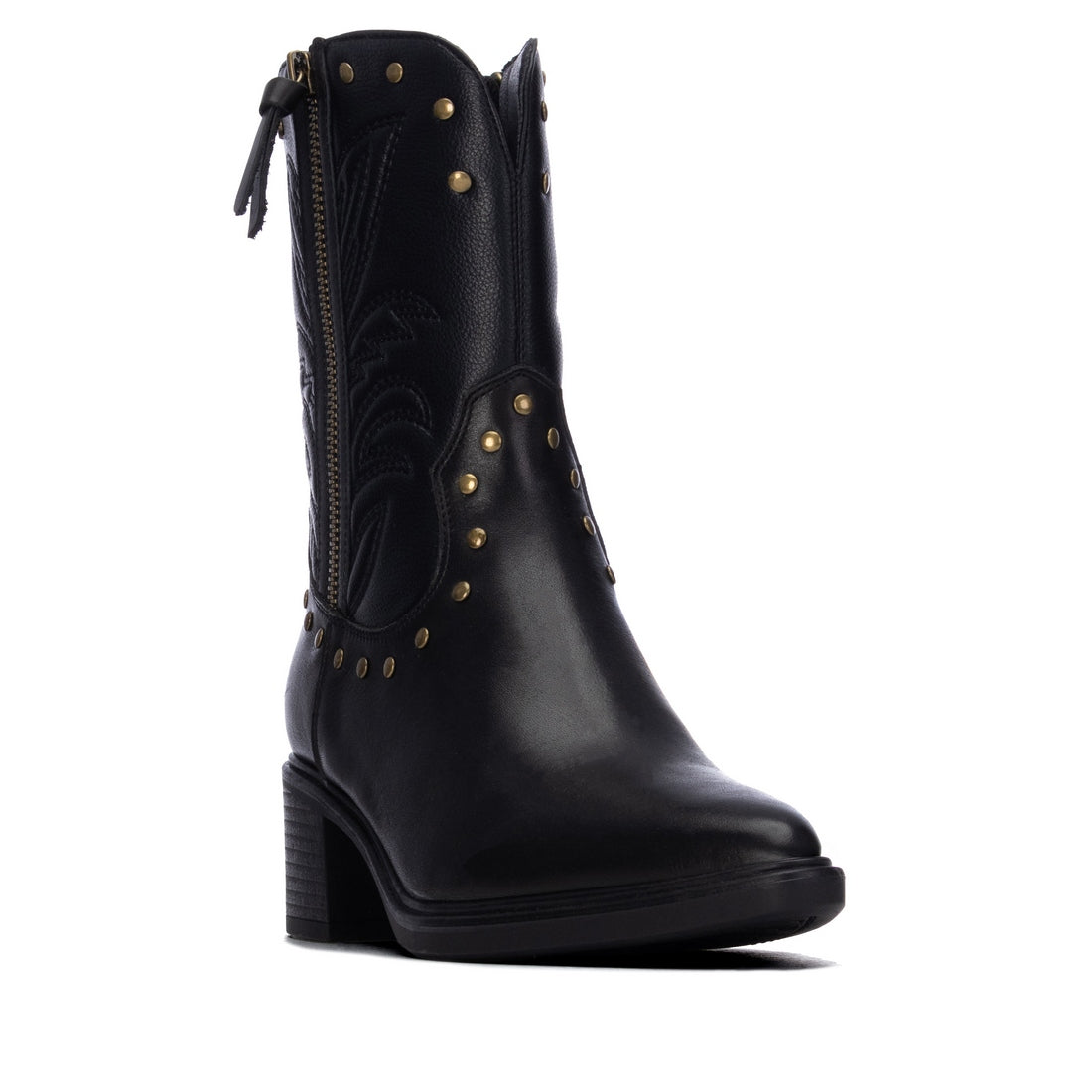 Carmela 164251 16425101 bottine talon noir cuir