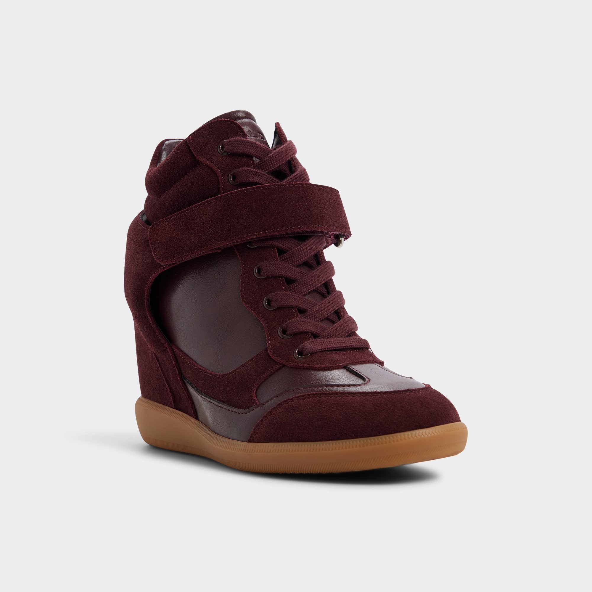 ALDO Belisse sneakers bordeaux talon compensé