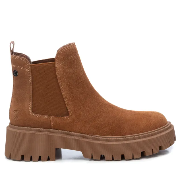 Carmela 16011604 bottines chelsea marron suède