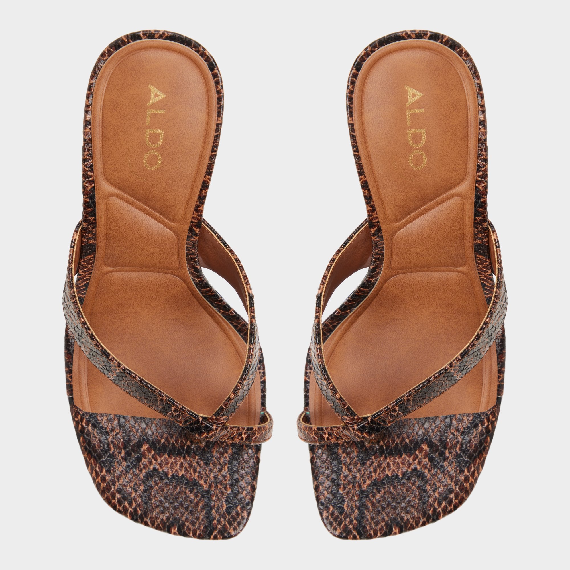 Aldo Haayssie bottines marron femme à talon