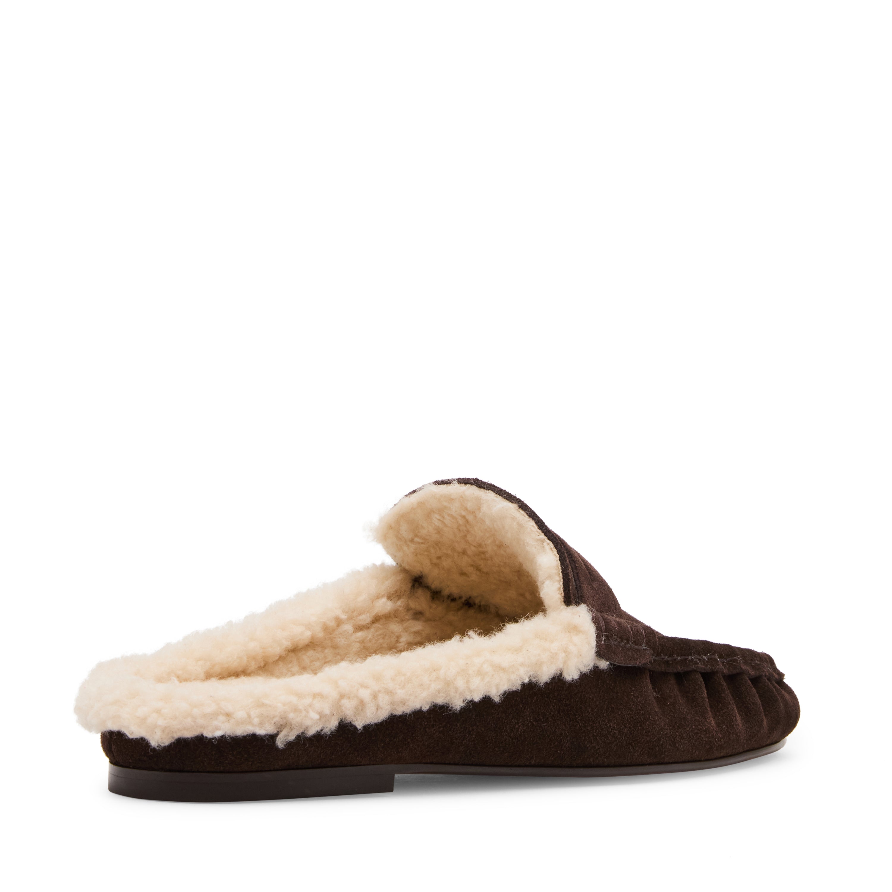 Steve Madden Rafe-F mule daim marron chocolat