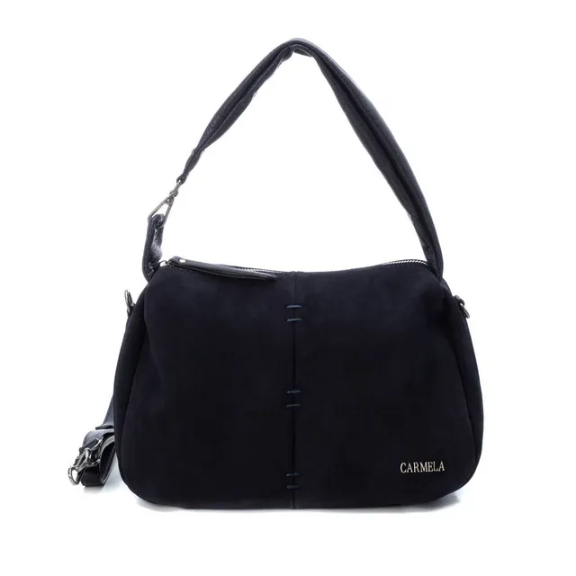 Carmela 18600705 sac femme bleu cuir bandoulière
