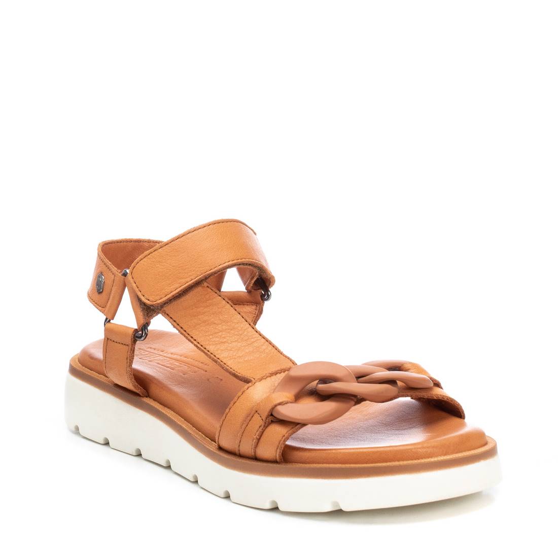 Carmela 16073902 sandales femme cuir marron scratch