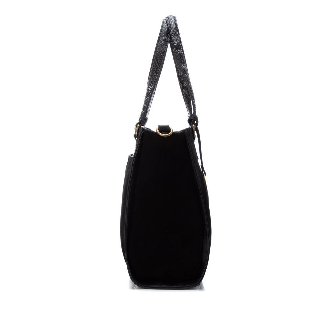 Carmela 18607101 sac femme cuir noir bandoulière 35 cm