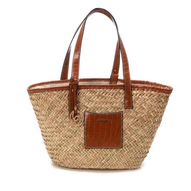 Carmela 18615804 sac raphia femme marron
