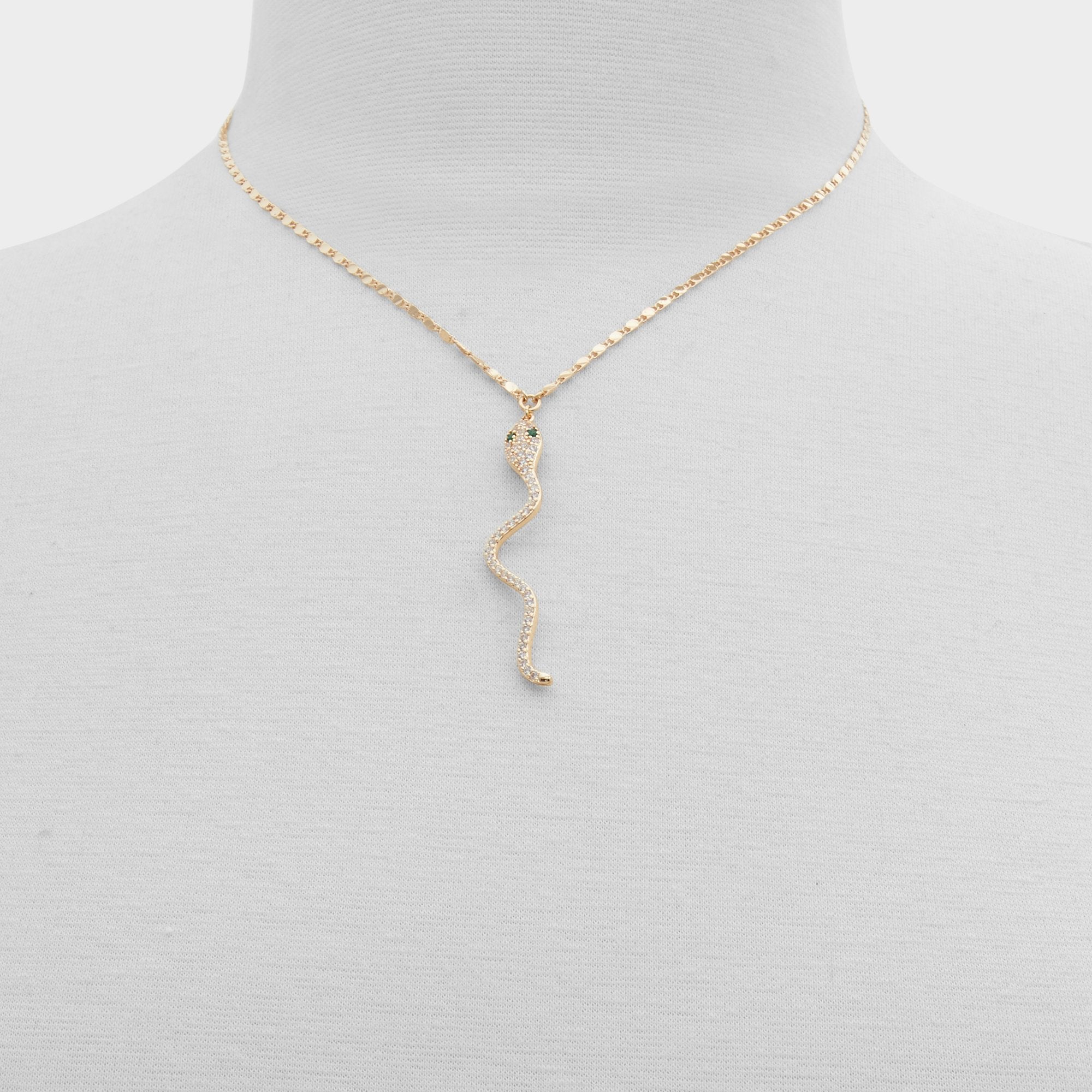 ALDO Hourani collier superposé femme doré