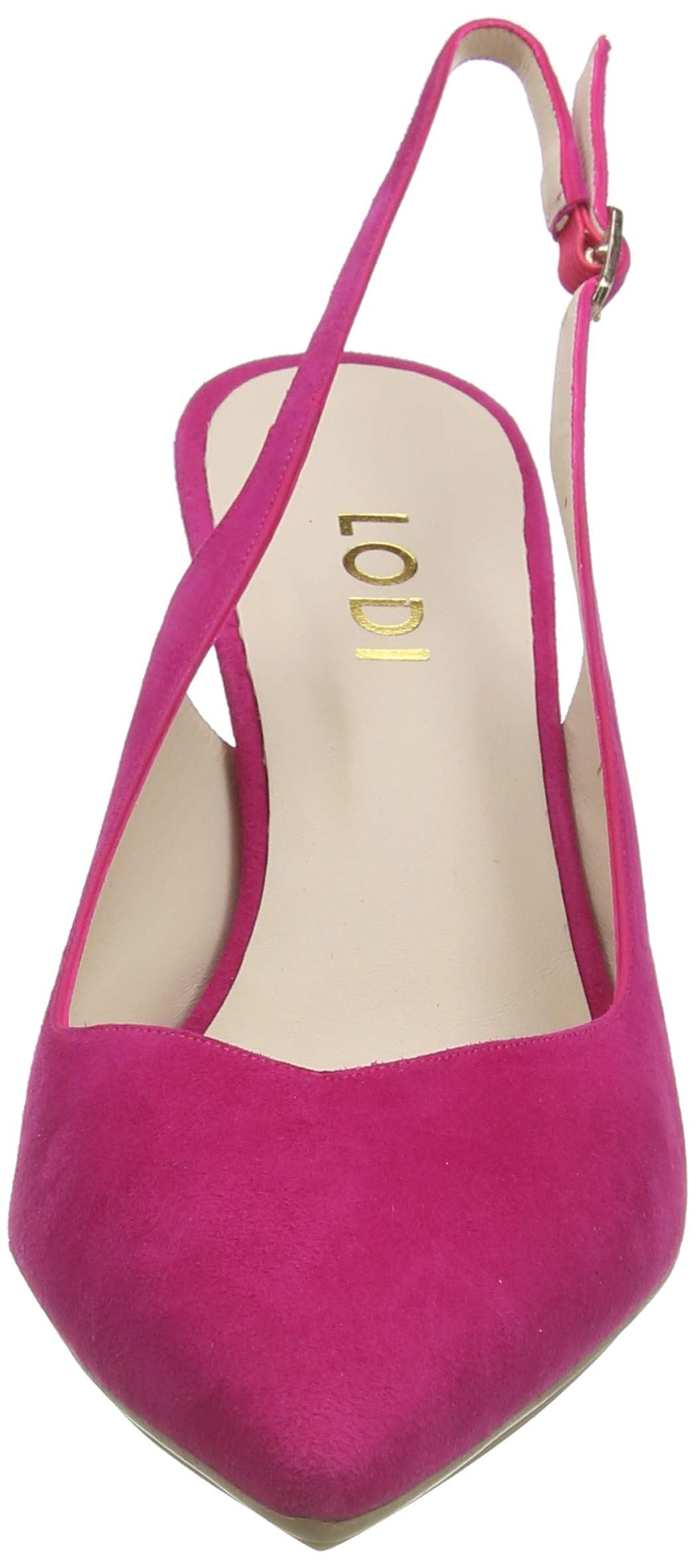 Lodi Raian-TP escarpins noir ouvert talon 9,5 cm