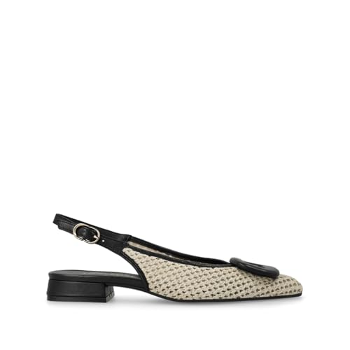 LODI BRO5260 ballerines blanches cuir véritable