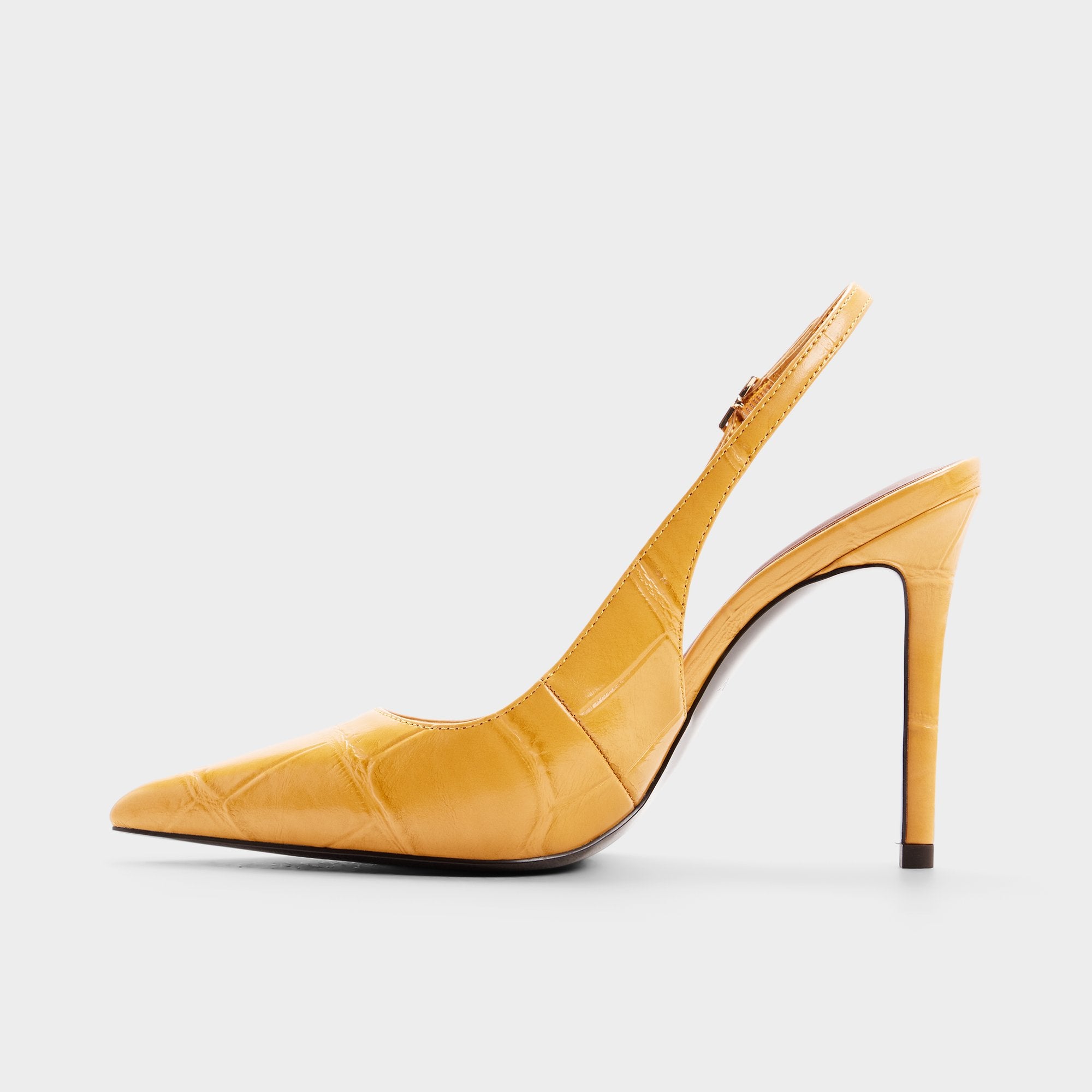 ALDO Stessysling 2.0 escarpins orange effet croco