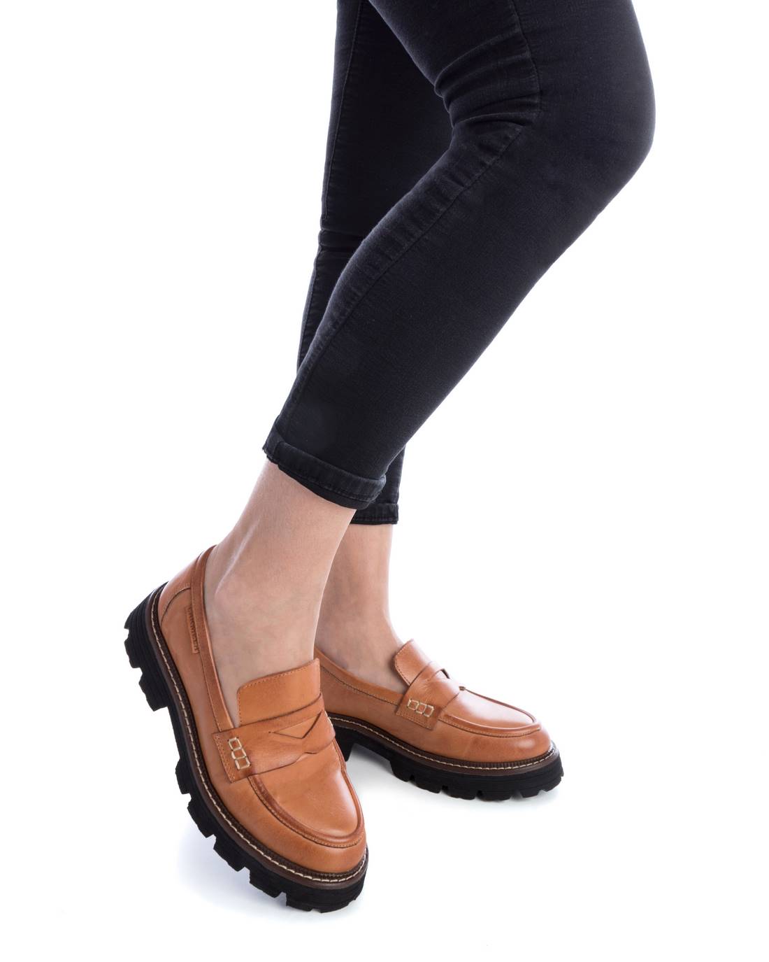 Carmela 16114602 mocassins cuir marron