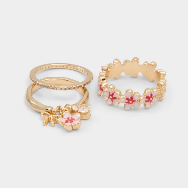 ALDO Petalinee bague fantaisie dorée