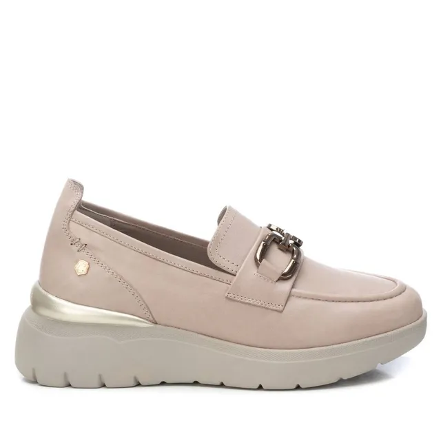 Carmela 16183702 mocassin cuir blanc semelle sport