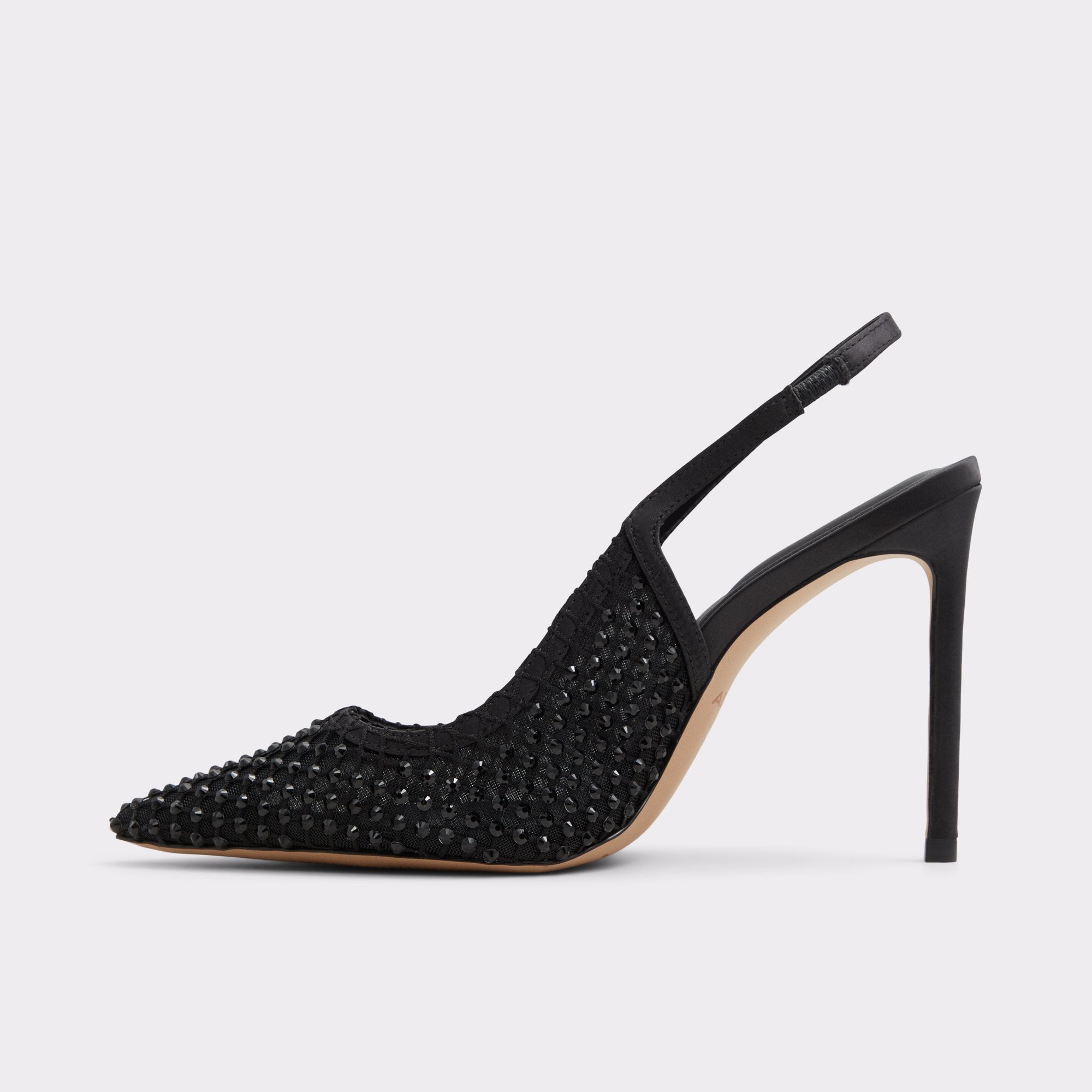 ALDO Marciana escarpins strass noirs mesh