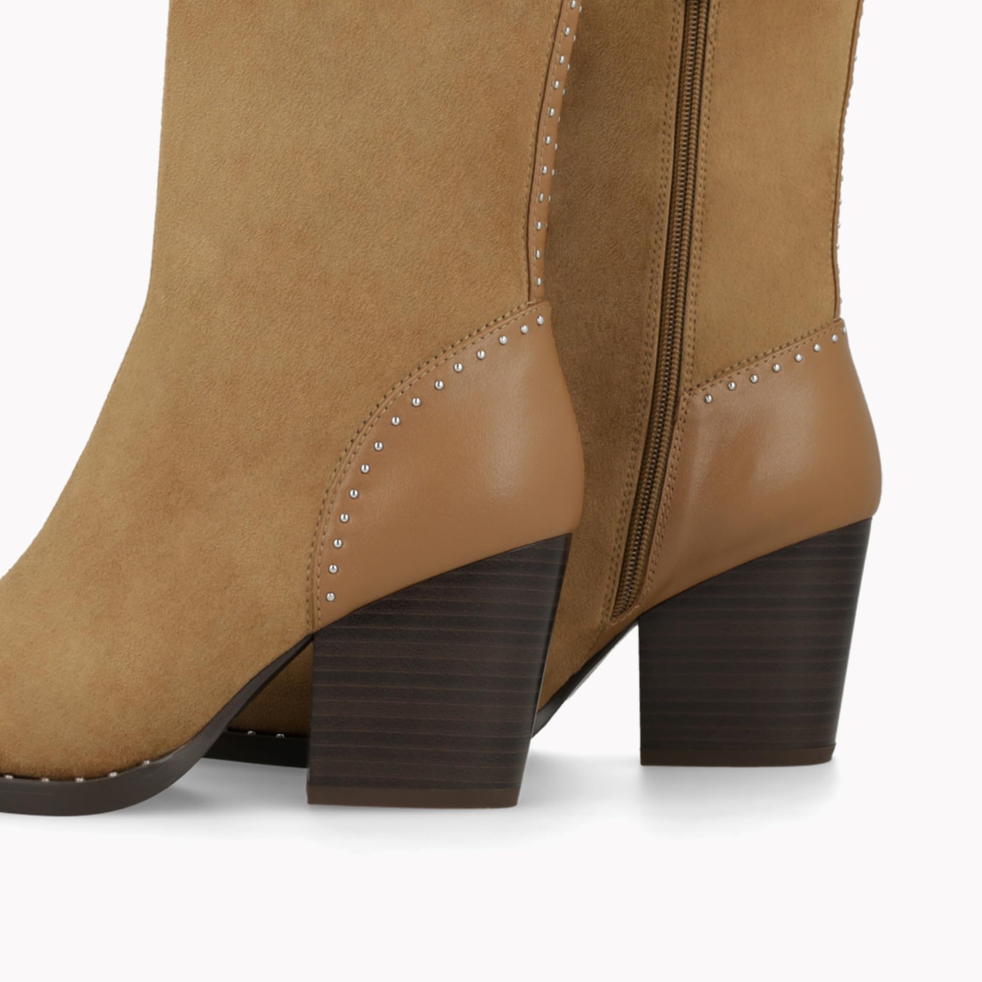 LODI A-CEI5732 bottines cuir camel à talon
