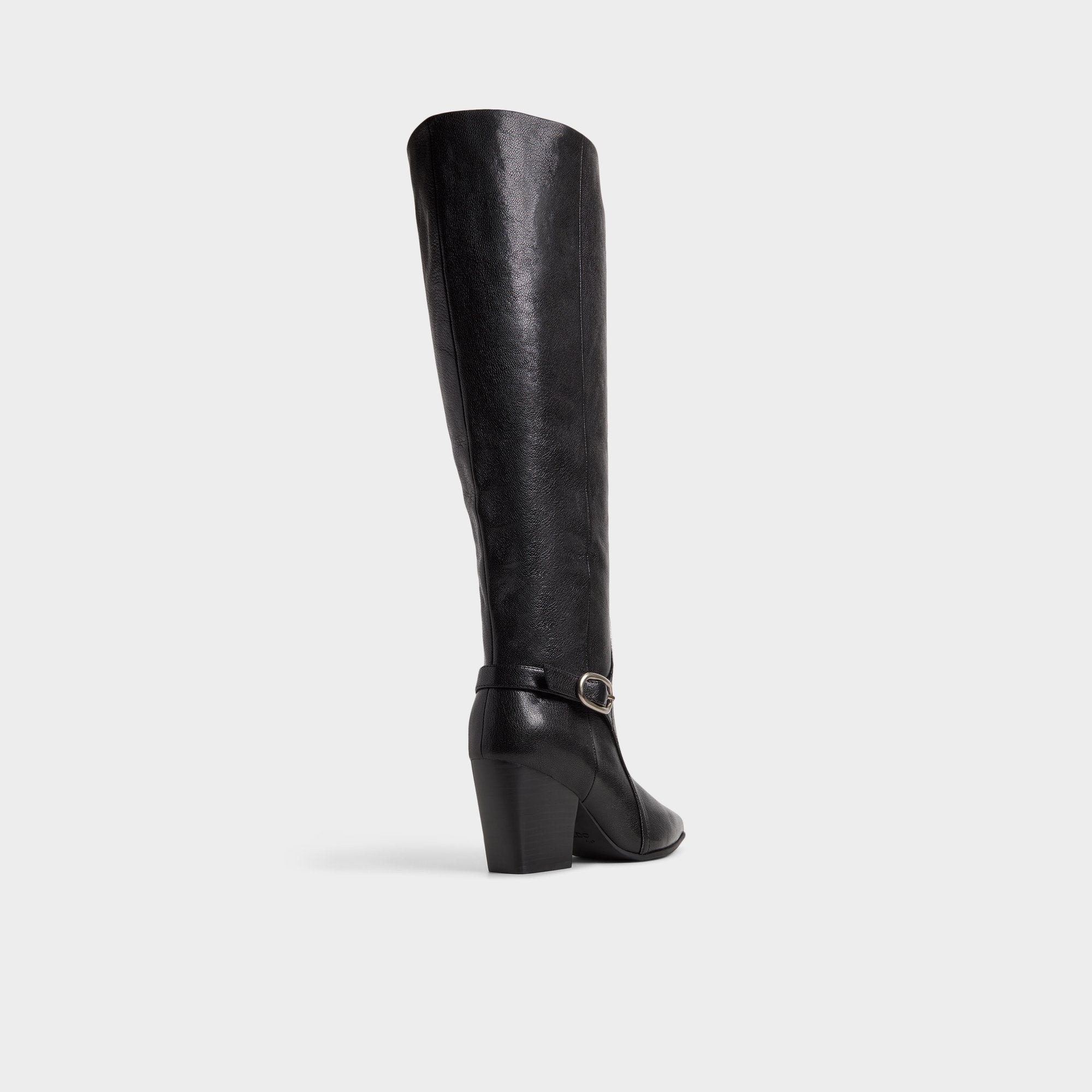 ALDO Saddle-WC bottes hautes noires