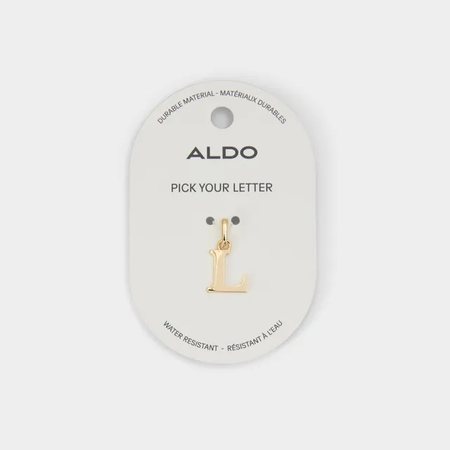 ALDO Initials breloque charm doré résistant eau