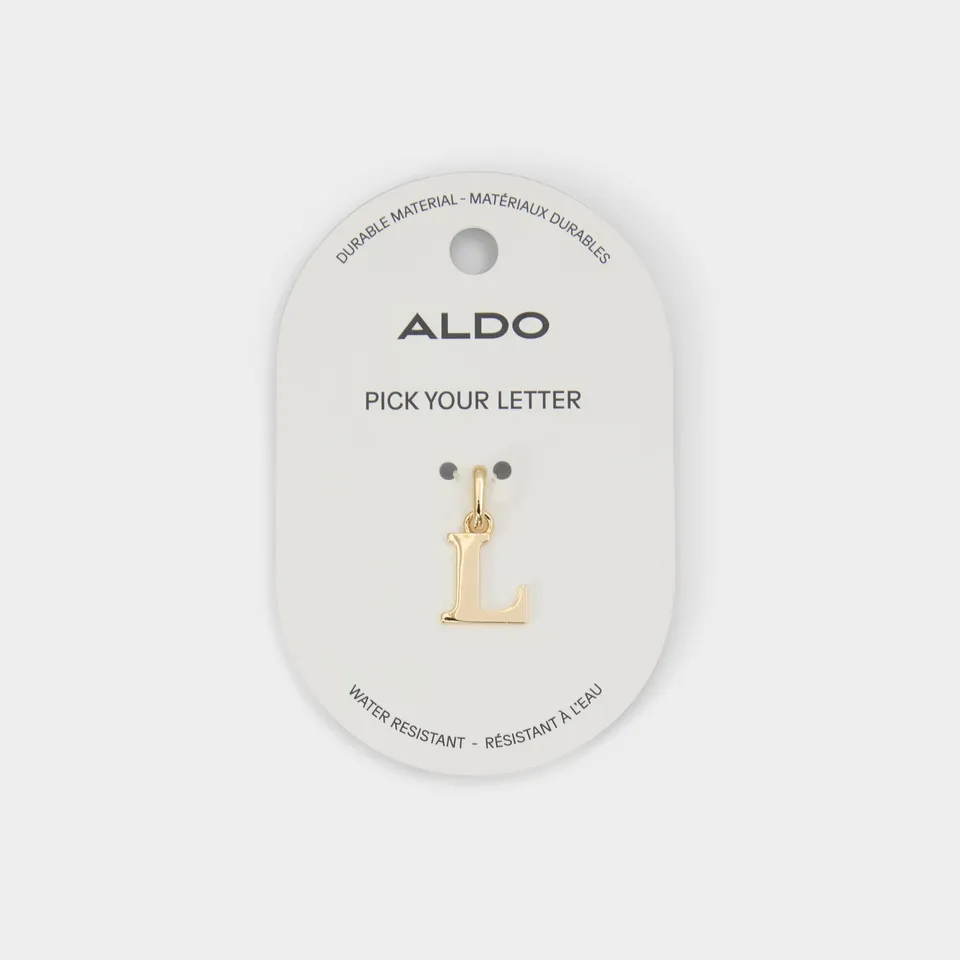 ALDO Initials breloque charm doré résistant eau