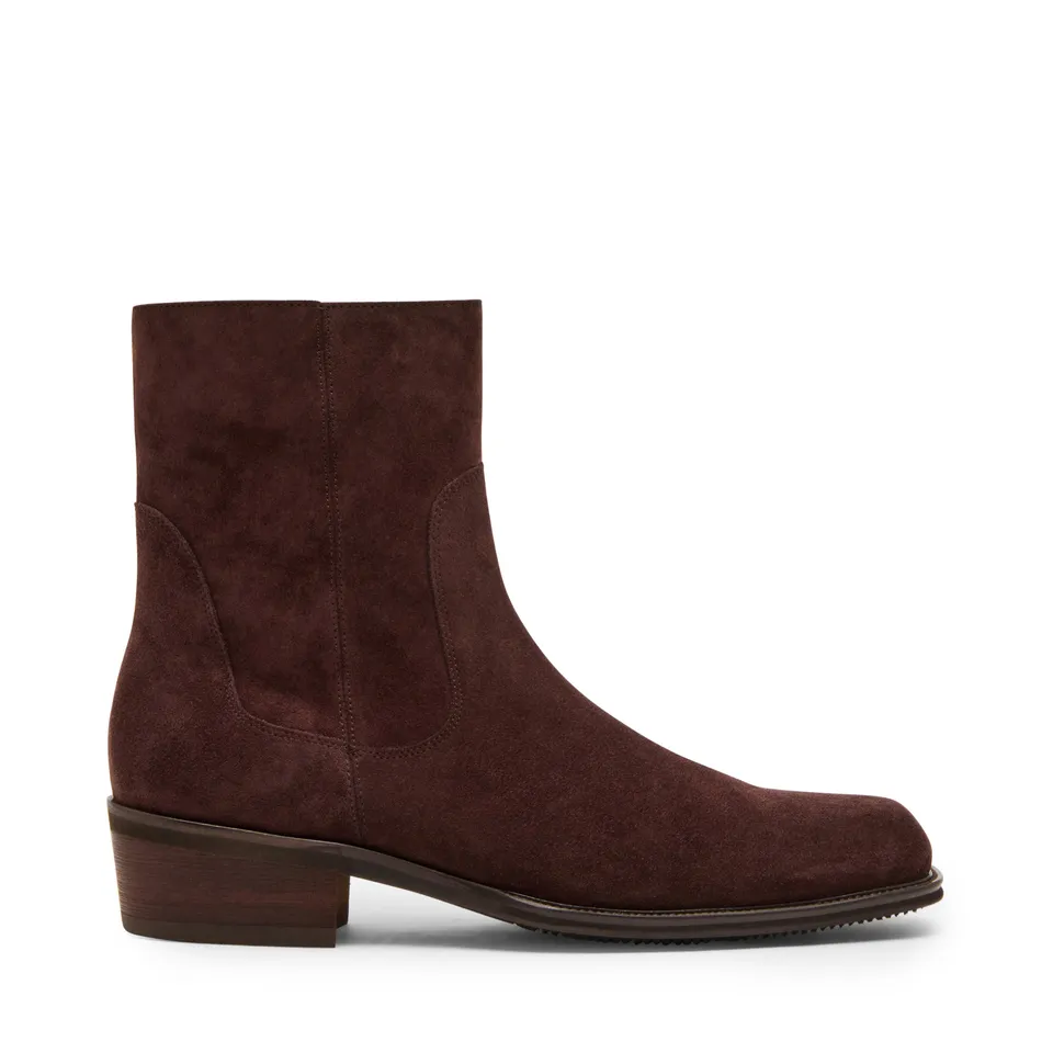 Steve Madden Jasper chaussures daim marron homme