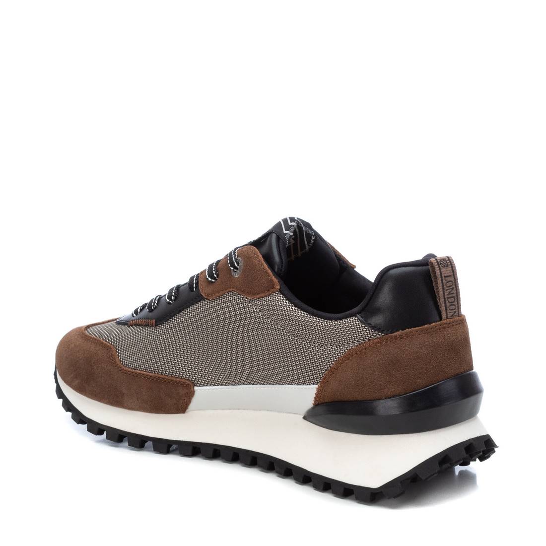 Carmela 16103601 basket cuir marron homme lacets