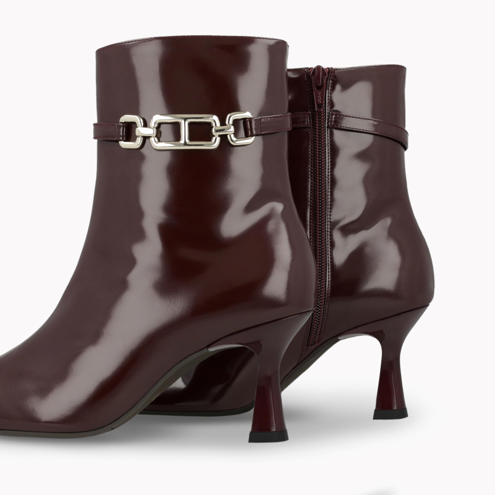 LODI Gominola-P bottines cuir bordeaux confort