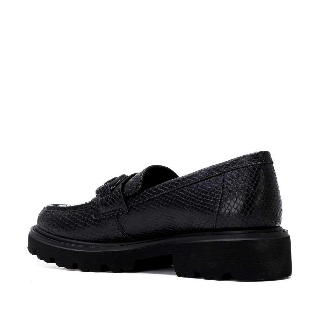 Carmela 16413801 mocassins noir semelle épaisse