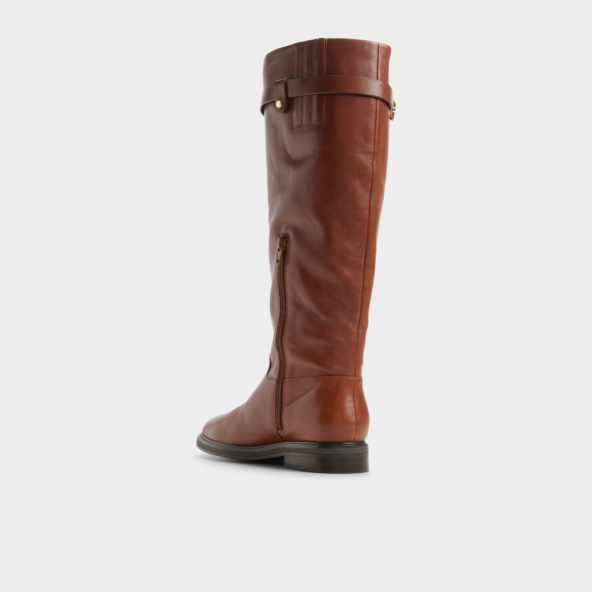ALDO Levie-xwc bottes cavalières cognac mollet large