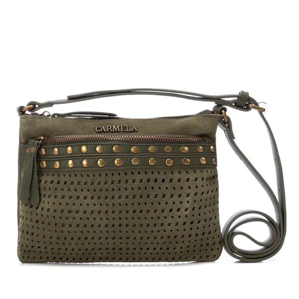 Carmela 18604107 sac bandoulière cuir vert