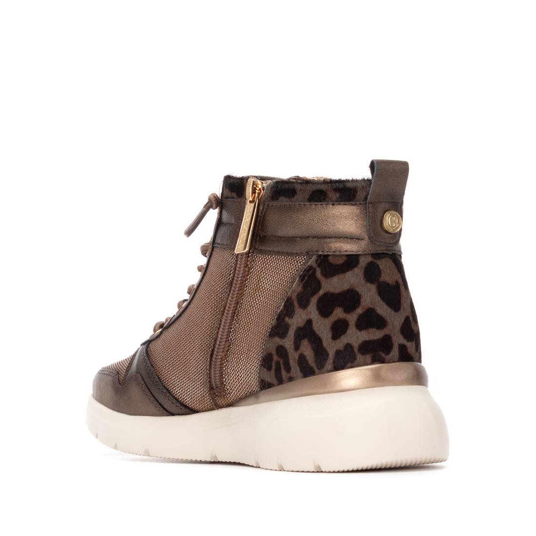 Carmela 16251403 bottine cuir taupe à lacets