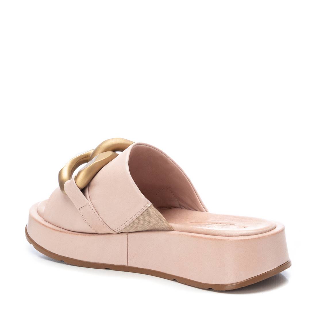 Carmela 16077408 mule cuir marron plateforme 4 cm