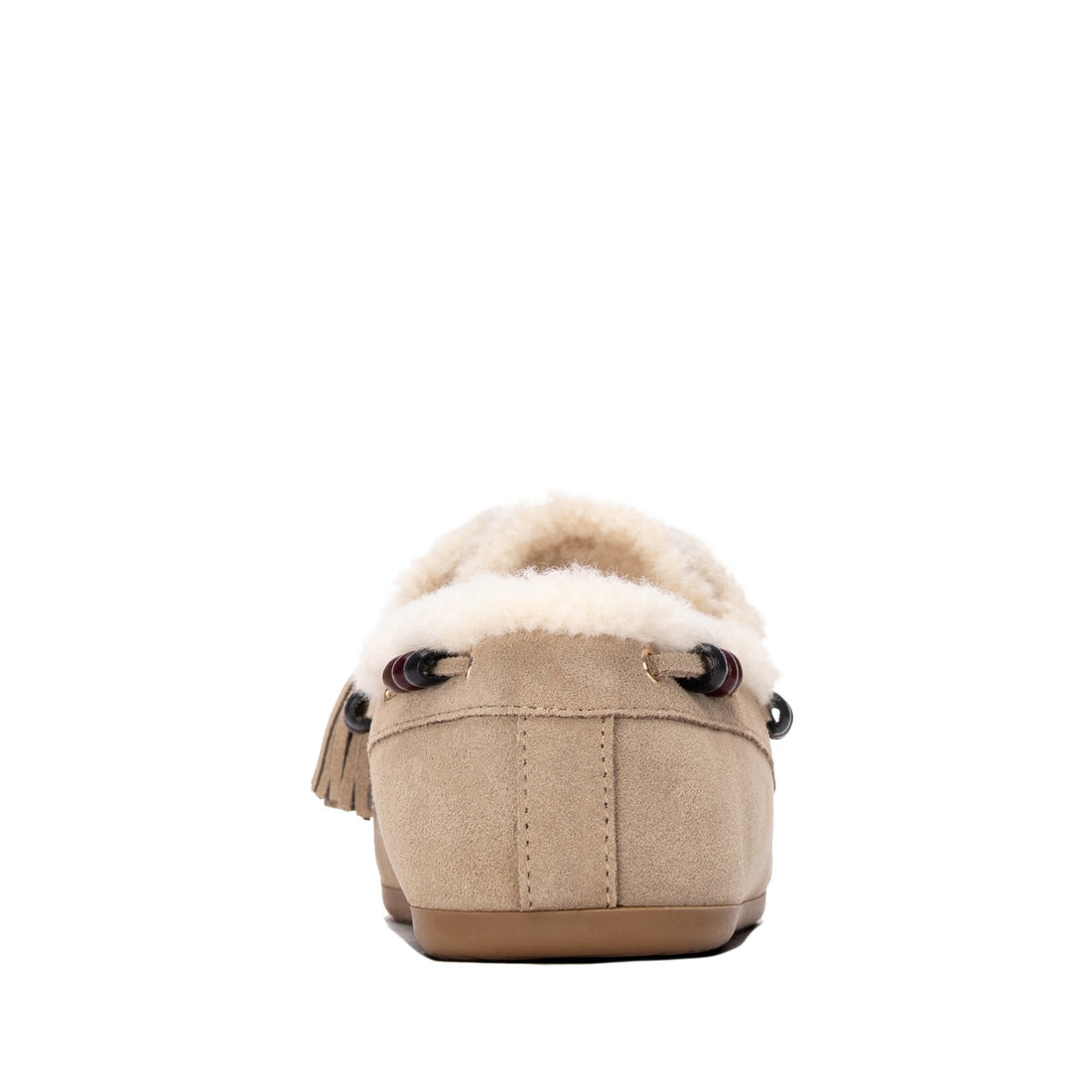 Carmela 16418603 mocassins femme beige cuir fourrés
