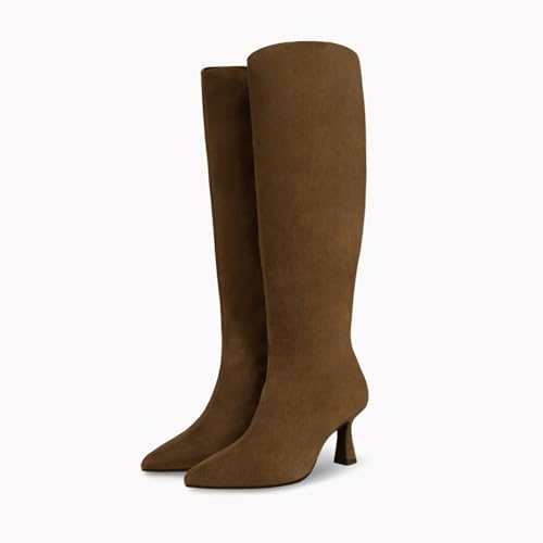 LODI Ginebro bottes cuir marron talon stable