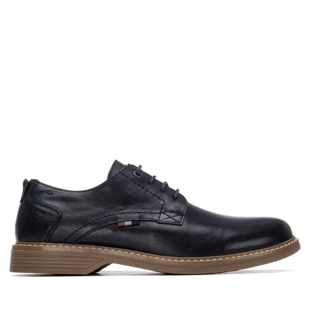 Carmela 16390402 derby homme bleu cuir lisse