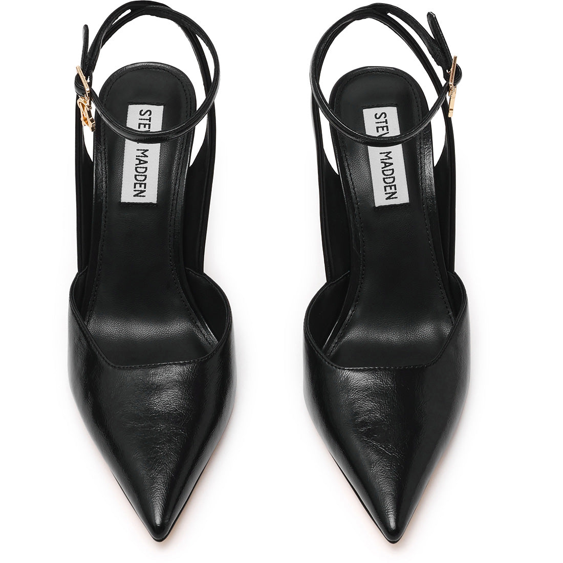 Steve Madden Ashanti escarpins noirs boucle 9 cm